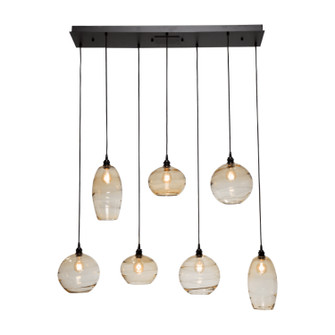 Misto Seven Light Pendant in Flat Bronze (404|PLB0048-07-FB-OC-C01-E2)