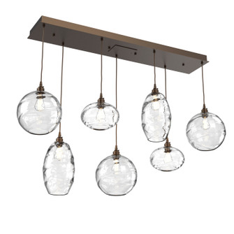 Misto Linear Pendant in Flat Bronze (404|PLB0048-07-FB-OC-C01-E2)