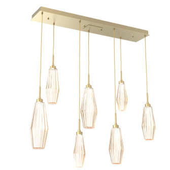Aalto LED Pendant in Gilded Brass (404|PLB0049-07-GB-RA-C01-L3)