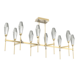 Aalto LED Linear Suspension in Gilded Brass (404|PLB0049-67-GB-RS-001-L1)