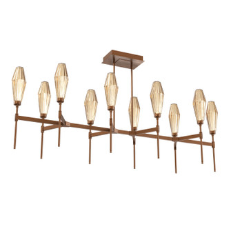 Aalto LED Linear Suspension in Oil Rubbed Bronze (404|PLB0049-67-RB-RB-001-L3)
