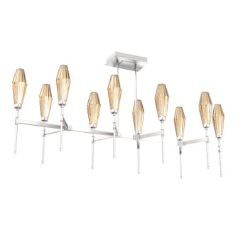 Aalto LED Linear Suspension in Satin Nickel (404|PLB0049-67-SN-RB-001-L3)