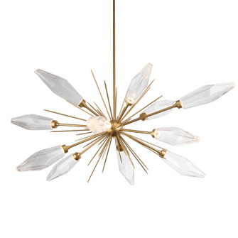 Rock Crystal LED Starburst in Flat Bronze (404|PLB0050-0A-FB-CC-001-L1)