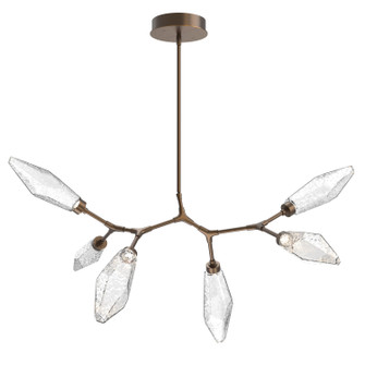 Rock Crystal LED Lantern in Flat Bronze (404|PLB0050-BA-FB-CC-001-L3)