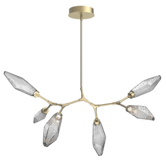 Rock Crystal LED Lantern in Gilded Brass (404|PLB0050-BA-GB-CS-001-L3)