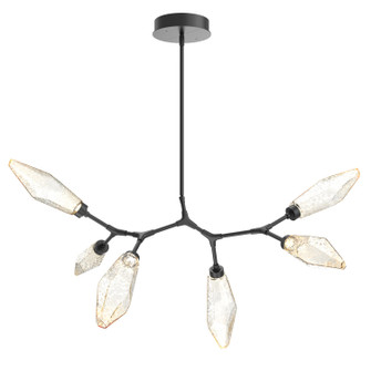 Rock Crystal LED Lantern in Matte Black (404|PLB0050-BA-MB-CA-001-L3)