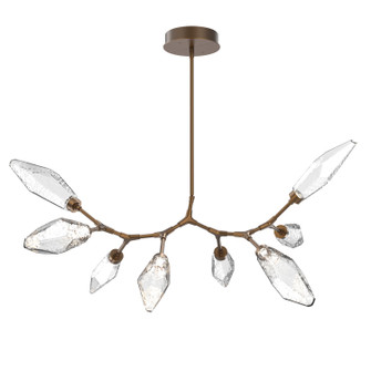 Rock Crystal LED Lantern in Flat Bronze (404|PLB0050-BB-FB-CC-001-L1)