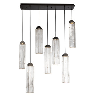 Ledgestone LED Pendant in Matte Black (404|PLB0056-07-MB-LC-C01-L1)