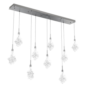 Blossom LED Linear Pendant in Gunmetal (404|PLB0059-09-GM-BC-C01-L3)