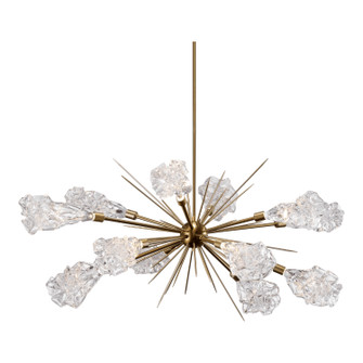 Blossom LED Lantern in Gilded Brass (404|PLB0059-0A-GB-BC-001-L3)