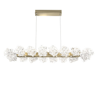 Blossom LED Linear Suspension in Heritage Brass (404|PLB0059-48-HB-BC-CA1-L1)