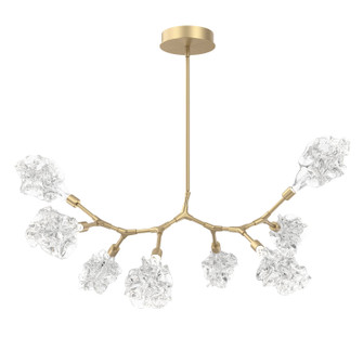 Blossom LED Lantern in Gilded Brass (404|PLB0059-BB-GB-BC-001-L1)
