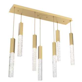 Axis LED Pendant in Gilded Brass (404|PLB0060-07-GB-GC-C01-L3)