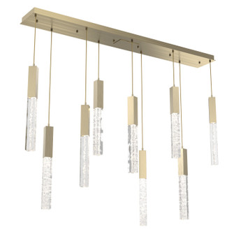 Axis LED Pendant in Heritage Brass (404|PLB0060-09-HB-GC-C01-L1)