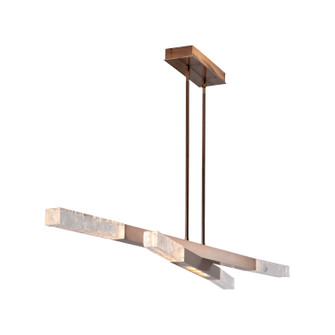 Axis LED Linear Suspension in Beige Silver (404|PLB0060-64-BS-GC-001-L1)