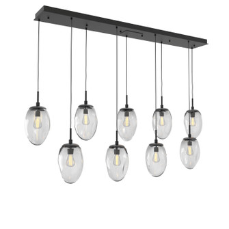 Meteo Nine Light Pendant in Matte Black (404|PLB0063-09-MB-C-C01-E2)
