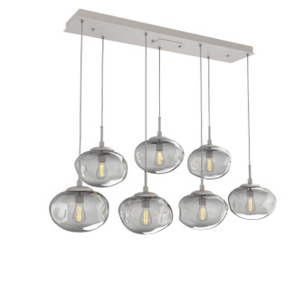 Nebula Seven Light Pendant in Beige Silver (404|PLB0064-07-BS-S-C01-E2)