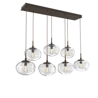 Nebula Seven Light Pendant in Flat Bronze (404|PLB0064-07-FB-C-C01-E2)