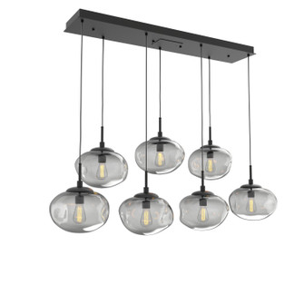 Nebula Seven Light Pendant in Matte Black (404|PLB0064-07-MB-S-C01-E2)