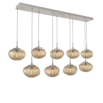 Nebula Nine Light Pendant in Beige Silver (404|PLB0064-09-BS-B-C01-E2)