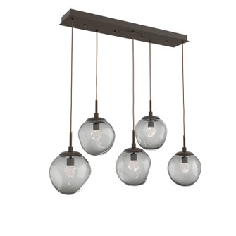 Aster LED Pendant in Flat Bronze (404|PLB0066-05-FB-FS-C01-L1)