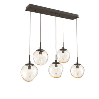 Aster LED Pendant in Flat Bronze (404|PLB0066-05-FB-GA-C01-L3)