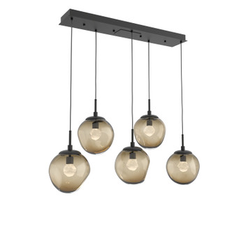 Aster LED Pendant in Matte Black (404|PLB0066-05-MB-ZB-C01-L1)