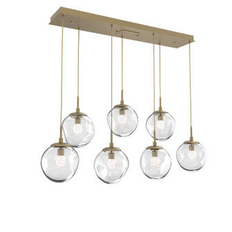 Aster LED Pendant in Gilded Brass (404|PLB0066-07-GB-FC-C01-L3)