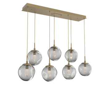 Aster LED Pendant in Gilded Brass (404|PLB0066-07-GB-GS-C01-L1)