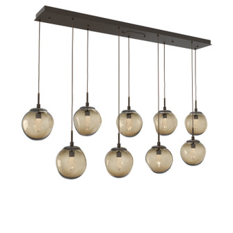 Aster LED Pendant in Flat Bronze (404|PLB0066-09-FB-GB-C01-L3)