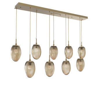 Meteo LED Pendant in Gilded Brass (404|PLB0067-09-GB-FB-C01-L1)