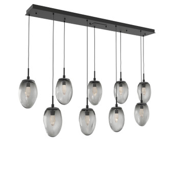 Meteo LED Linear Pendant in Matte Black (404|PLB0067-09-MB-GS-C01-L3)