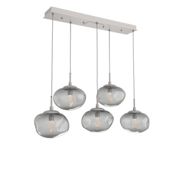 Nebula LED Pendant in Beige Silver (404|PLB0068-05-BS-GS-C01-L1)