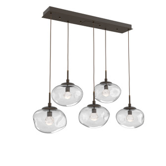 Nebula LED Linear Pendant in Flat Bronze (404|PLB0068-05-FB-ZC-C01-L3)