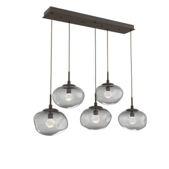 Nebula LED Pendant in Flat Bronze (404|PLB0068-05-FB-ZS-C01-L1)