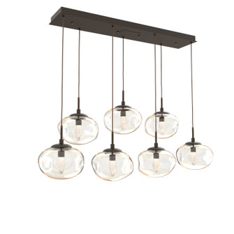 Nebula LED Linear Pendant in Flat Bronze (404|PLB0068-07-FB-GA-C01-L3)