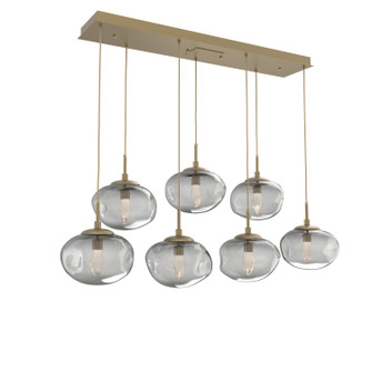 Nebula LED Pendant in Gilded Brass (404|PLB0068-07-GB-GS-C01-L1)