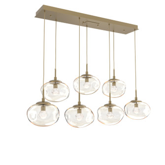 Nebula LED Pendant in Gilded Brass (404|PLB0068-07-GB-ZA-C01-L1)