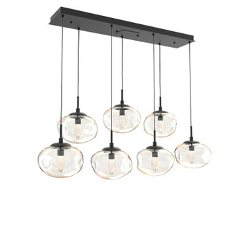 Nebula LED Linear Pendant in Matte Black (404|PLB0068-07-MB-GA-C01-L3)