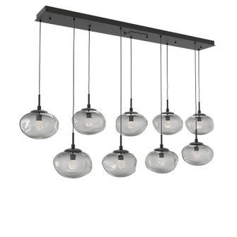 Nebula LED Linear Pendant in Matte Black (404|PLB0068-09-MB-FS-C01-L3)