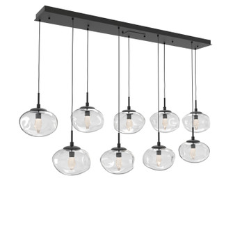 Nebula LED Linear Pendant in Matte Black (404|PLB0068-09-MB-GC-C01-L3)