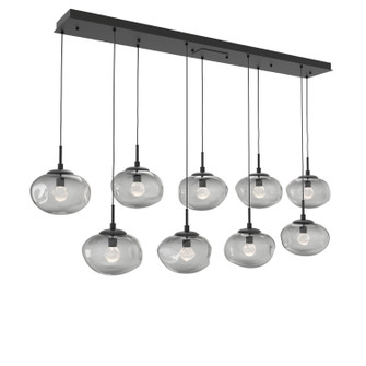 Nebula LED Linear Pendant in Matte Black (404|PLB0068-09-MB-ZS-C01-L3)