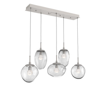 Cosmos LED Linear Pendant in Beige Silver (404|PLB0069-05-BS-ZC-C01-L3)