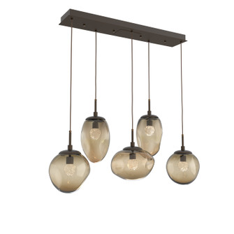 Cosmos LED Linear Pendant in Flat Bronze (404|PLB0069-05-FB-FB-C01-L3)