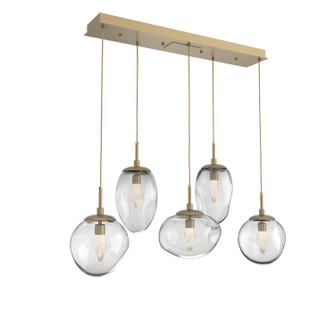 Cosmos LED Pendant in Gilded Brass (404|PLB0069-05-GB-GC-C01-L1)