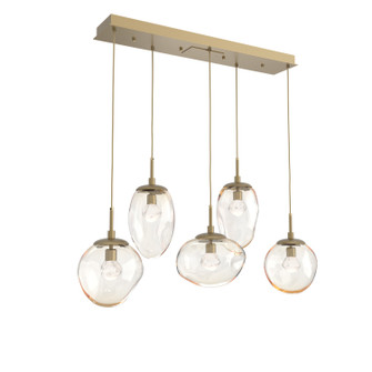 Cosmos LED Pendant in Gilded Brass (404|PLB0069-05-GB-ZA-C01-L1)