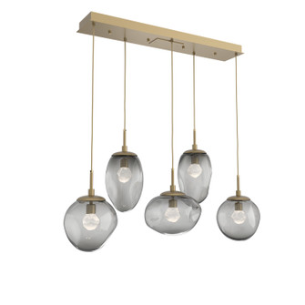 Cosmos LED Pendant in Gilded Brass (404|PLB0069-05-GB-ZS-C01-L1)