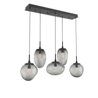 Cosmos LED Linear Pendant in Matte Black (404|PLB0069-05-MB-GS-C01-L3)