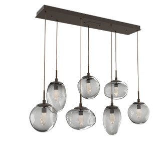 Cosmos LED Linear Pendant in Flat Bronze (404|PLB0069-07-FB-GS-C01-L3)
