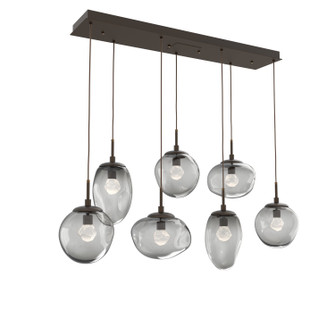 Cosmos LED Linear Pendant in Flat Bronze (404|PLB0069-07-FB-ZS-C01-L3)